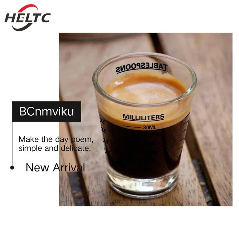 1pcs 30Ml Glass Measuring Cup With Scale Shot Glass Cup Baking Tools Kitchen And Bar Appliances Accessories