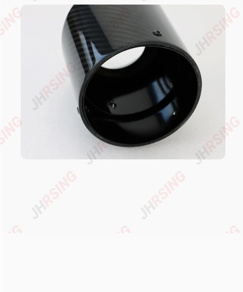 1 Stück Upgrade Kohlefaser-Schalldämpferrohr modifizieren passend für Mini Cooper F56 Auspuffspitze R55 R56 R57 R58 R59 R60 R61 F54 F55 F57F60 – Detail 7