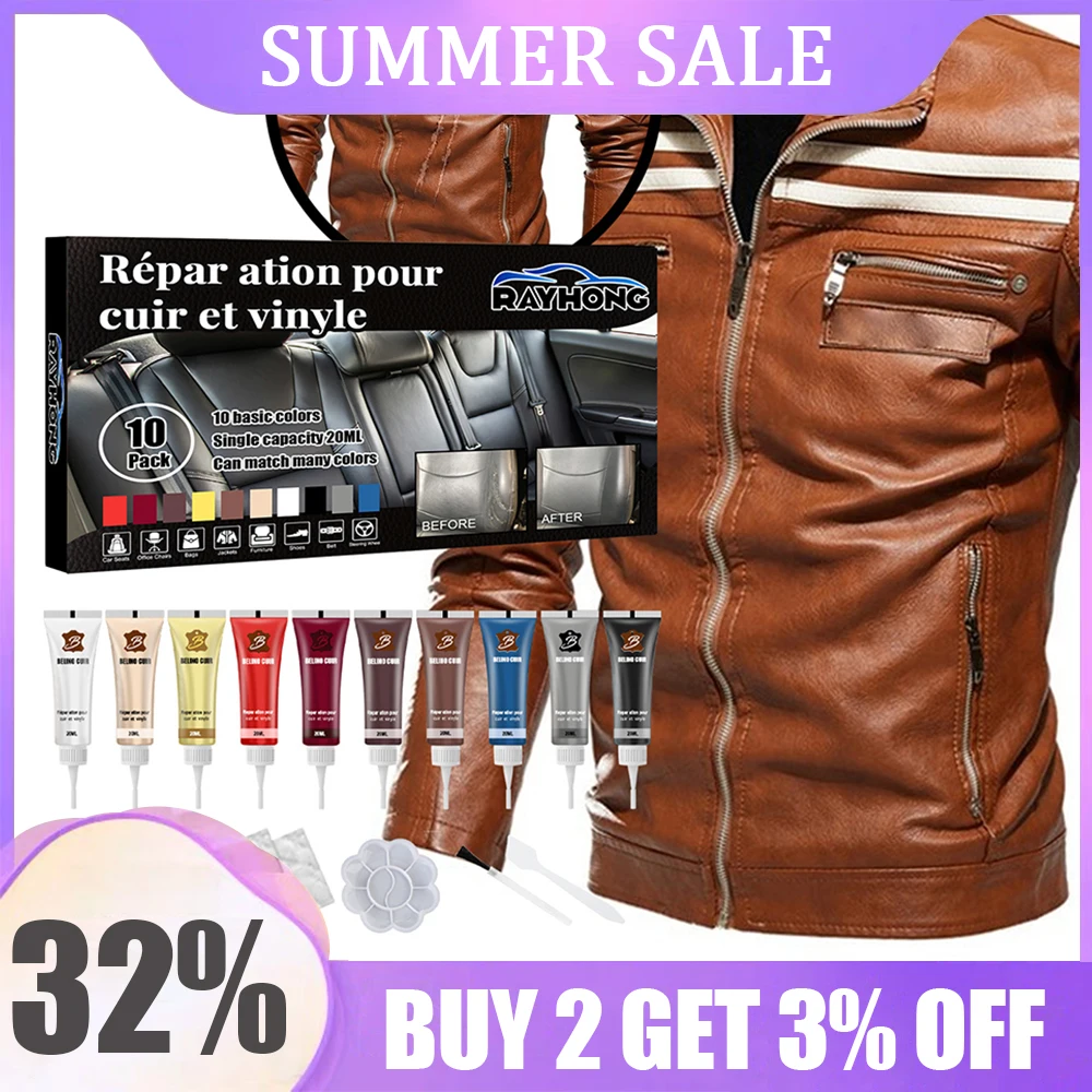 Leather Repair Gel Filler Agent Vinyl Kit for Car Instrument Panels Sofas Coats 20ml leather repair gel,leather repair kit