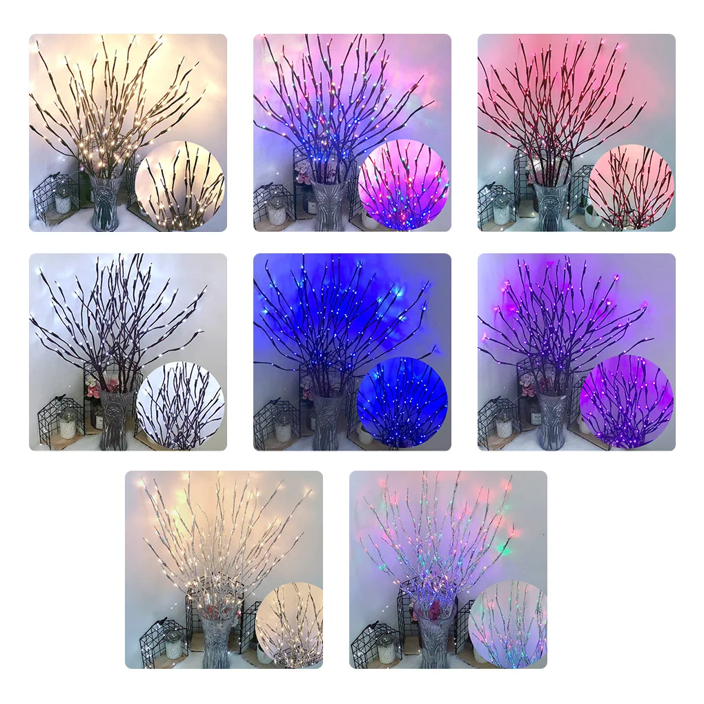 

Tree Branch LED Light Lamp String New Year Decoration Lighting Ornament