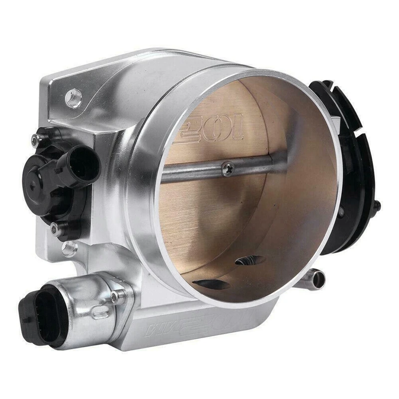 스로틀 바디 및 TPS IAC, GM Gen III LS LSX LS1,2,3,6,7 4 볼트 케이블, 102mm