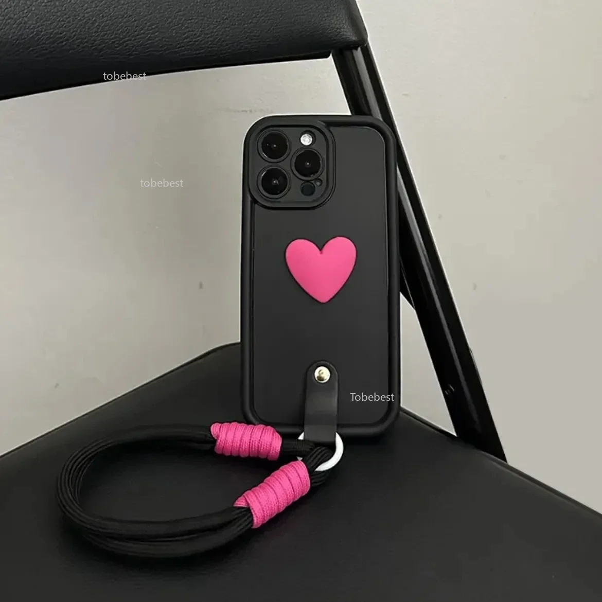 Versatile Crossbody Lanyard Wrist Strap Phone Holder Case