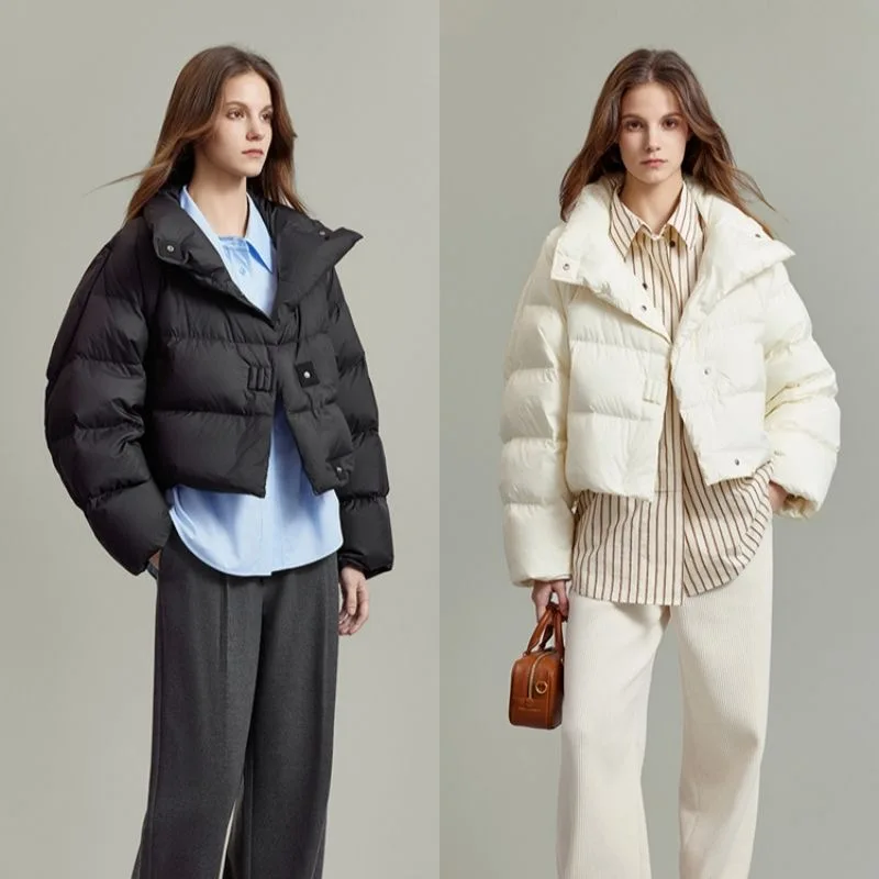 Korean Golf Padded Anew Women's Golf Wear Winter Authentic Jacket Fashion Thickening Casual Coat Women's Clothing