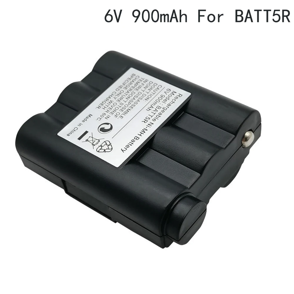 Batteria Batt5R Avp7Gxt Ni-Mh Batteria 6.0V 900Mah Per Midland G7, Midland G9, Midland Gxt Serie Gxt600, Gxt635, Gxt650 Batt-5R