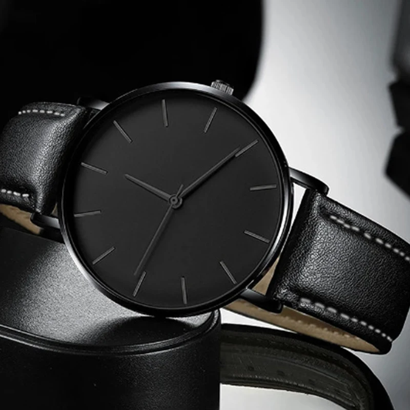Leisure Simple Men Women Quartz Watch Fashion Male Female Clock Man Women WristWatch Fashion Dress Ladies Watch Gift For Men 4
