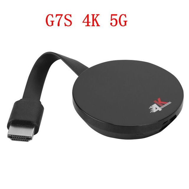G7 PLUS TV Stick 4K Video Dongle Streamer for TV Dongles Wireless Digital HDMI-compatible WiFi Display Dongle Android