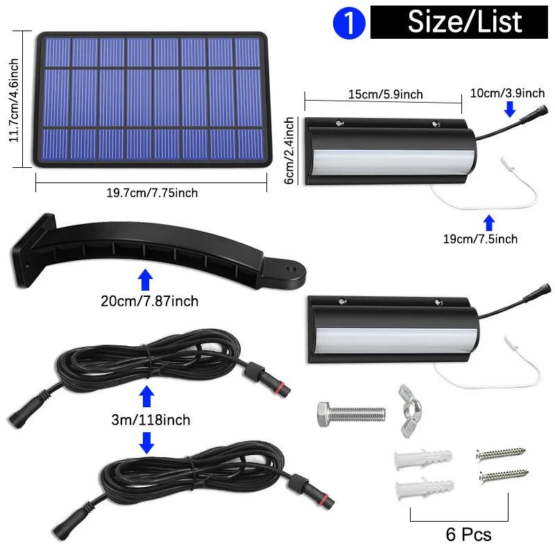 Lampada singola/doppia a LED solare a sospensione per esterni e interni, accensione/spegnimento automatico, lampada solare per stanza, balcone, terrazza, con interruttore a strappo_voghion.com