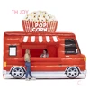 Outdoor Portable inflatable tent snack food truck, pop corn booth, inflatable drink car stand 6