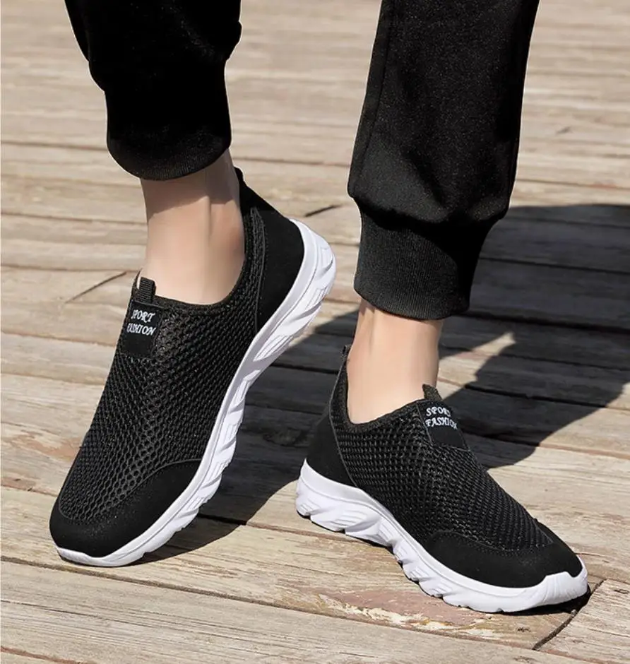 

Men's and women's casual vulcanized shoes, breathable lazy shoes, men's casual sports non-slip men's flat outdoor hiking shoes