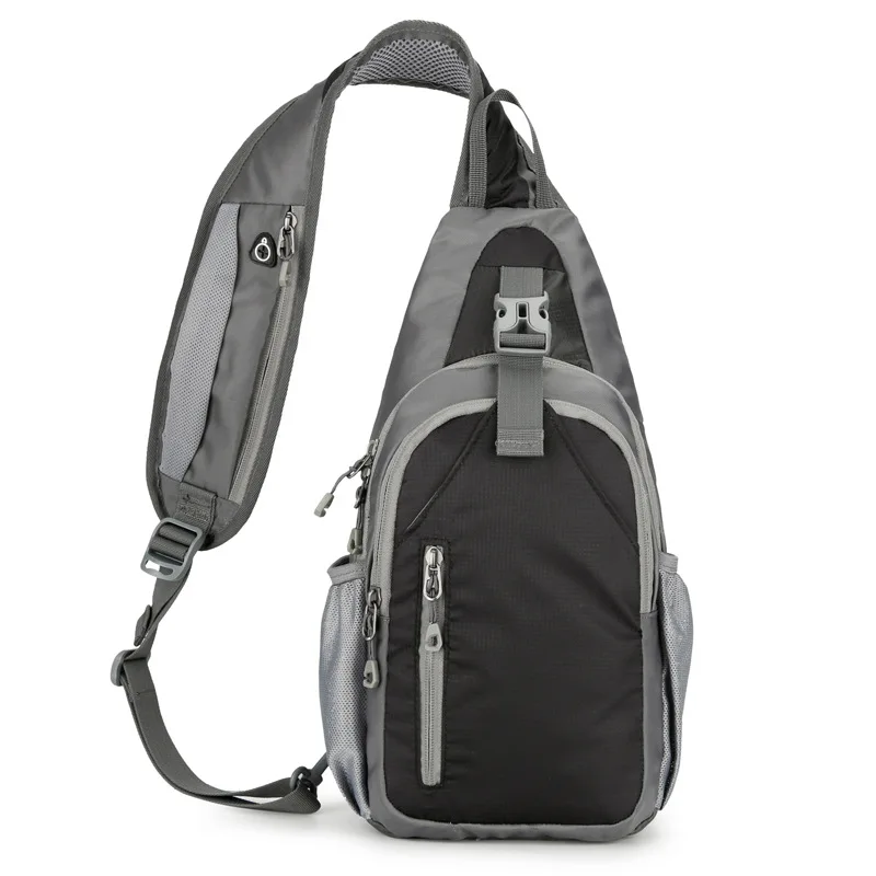 VEQKING Durable Shoulder Bags, Adjustable Straps, Portable Ourdoor Bags, Multicompartments Sports Backpacks, Solid Chest Bags 5