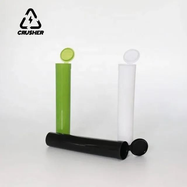 CRUSHER 10pcs Cigarette Paper Sealed Container 120mm KING SIZE Pill Box Plastic Tubes Tablets Storage Holder Smoking Accessories - Image 5