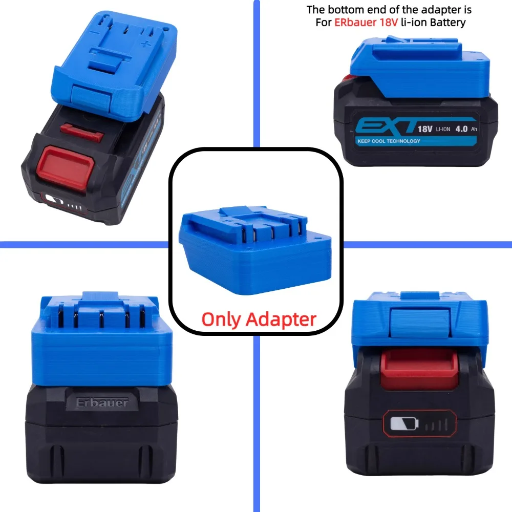 For ERbauer 18V Li-ion Battery TO Bosch 18V Professional System