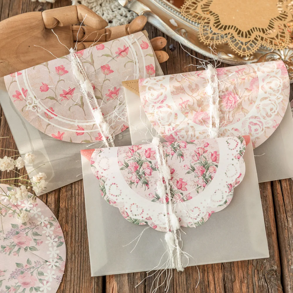 30 pcs Vintage lace material paper Creativity Decorative Hand Account Diary Album Journal notebook Collage material