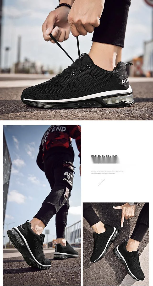 Herren-Lederschuhe, Freizeitschuhe, Sportschuhe, Turnschuhe, Mesh-Fußgewölbeunterstützung, gepolstertes Schuhwerk_voghion.com