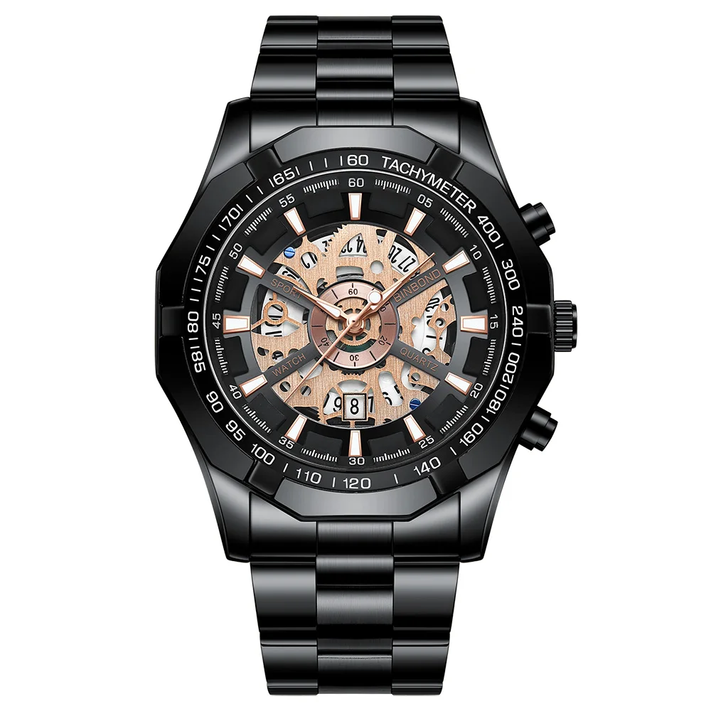SANDA Top Brand Luxury Casual Quartz Men's Watch Business Clock Sports Wristwatches Waterproof Clock Cool Male reloj 5011