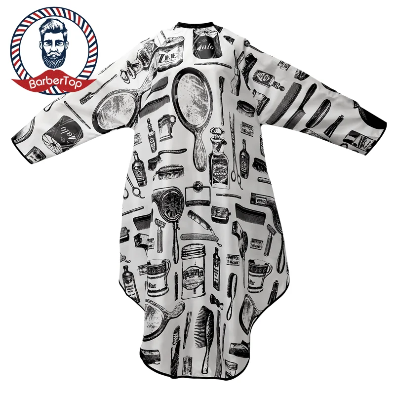 

Barbershop Hairdressing Cloth Apron Waterproof Hairdresser Dressing Cape Shawl Professional Haircut Wrap Accessory Dropshipping