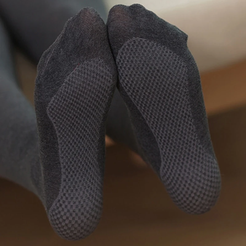 1 pair Autumn Winter High Waist Warm Leggings for Women Casual Thermal Half Foot Full Foot Wool Pants Black Light Gray Deep Gray