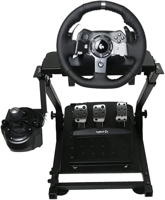 G920 corrida simulador volante titular universal dobrável volante suporte  para logitech g25 g27 g29 thrustmaster t500rs