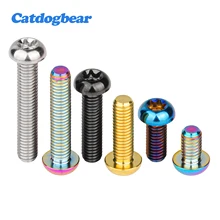 M6 TITANIO TI A Testa Svasata Piatta Viti Bulloni 10 15 20 25 - Foto 3