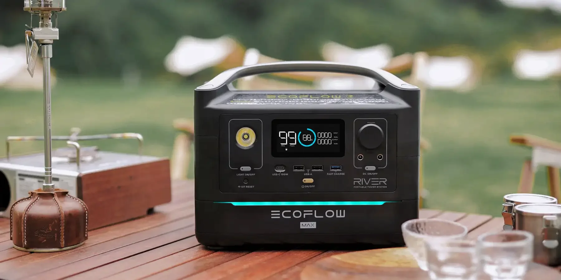 ②EcoFlow　RIVER 600 Pro EcoFlow River PRO 720wH / 600W Portable Power Station, NO US