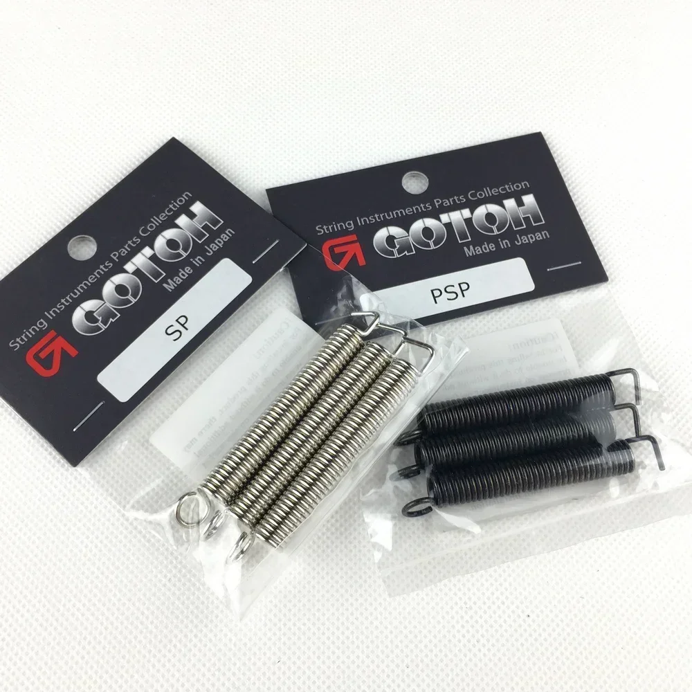 Original GOTOH SP PSP Power E-Gitarre Tremolo System Bridge Springs 1Set (3 Stück) HERGESTELLT IN JAPAN