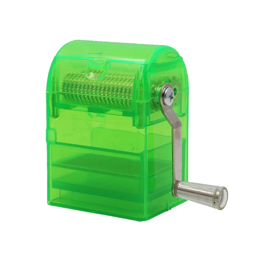 New Hand Shake Herb Grinder Grinder Grass Cutter Con Scatola Di Immagazzinaggio Del Tabacco Muller Shredder Accessori Per Fumatori Hand Shake Crank Cr