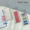 200 Sheets Transparent Sticky Notes Self-Adhesive Reading Annotation for Books Notepad Bookmarks Memo Pad Index Tabs Memo Pad 2