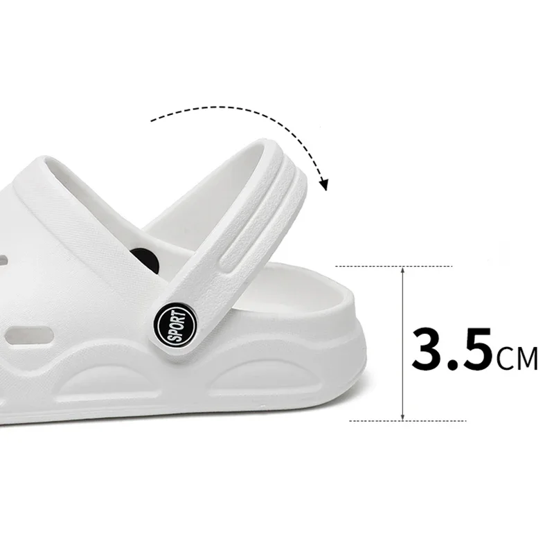 Summer Comfortable Clogs Slippers for Women Lightweight Anti Slip Beach Sandals Woman Fashion EVA Waterproof Garden Shoes women sandals garden shoes