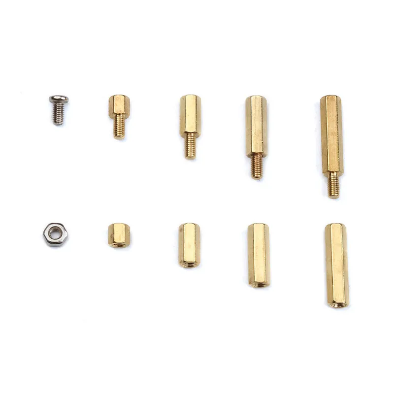 Sortimento Kit, espaçador suporte Standoff, porca parafuso,