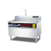 2022 Luxury Commercial Cleaning The Bowl Automatic Ultrasonic Dishwasher Machine 2