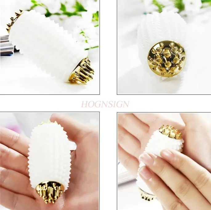 Magnetic stimulation palm acupoint massager hand massage ball portable fitness health ball handle
