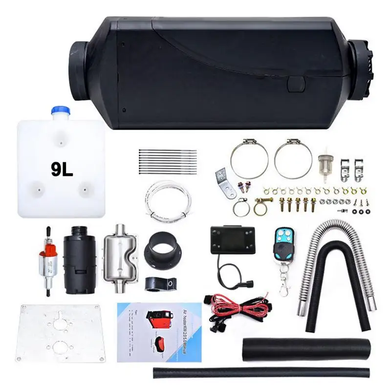 

Car Diesel Heater 2KW Air Heater Muffler Diesel HeaterKit 12V Diesel Parking Heaters With Lcd Monitor For Boat Bus RV Vehicle
