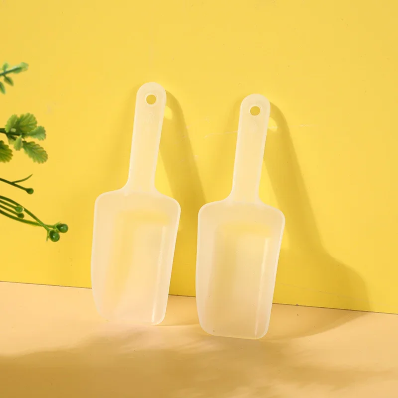 5 Pcs Mini Plastic Ice Shovel Kitchen Flour Food Candy Ice Cream Scoop Dessert Pelles Bonbons Beans Scoops Party Buffet Tools
