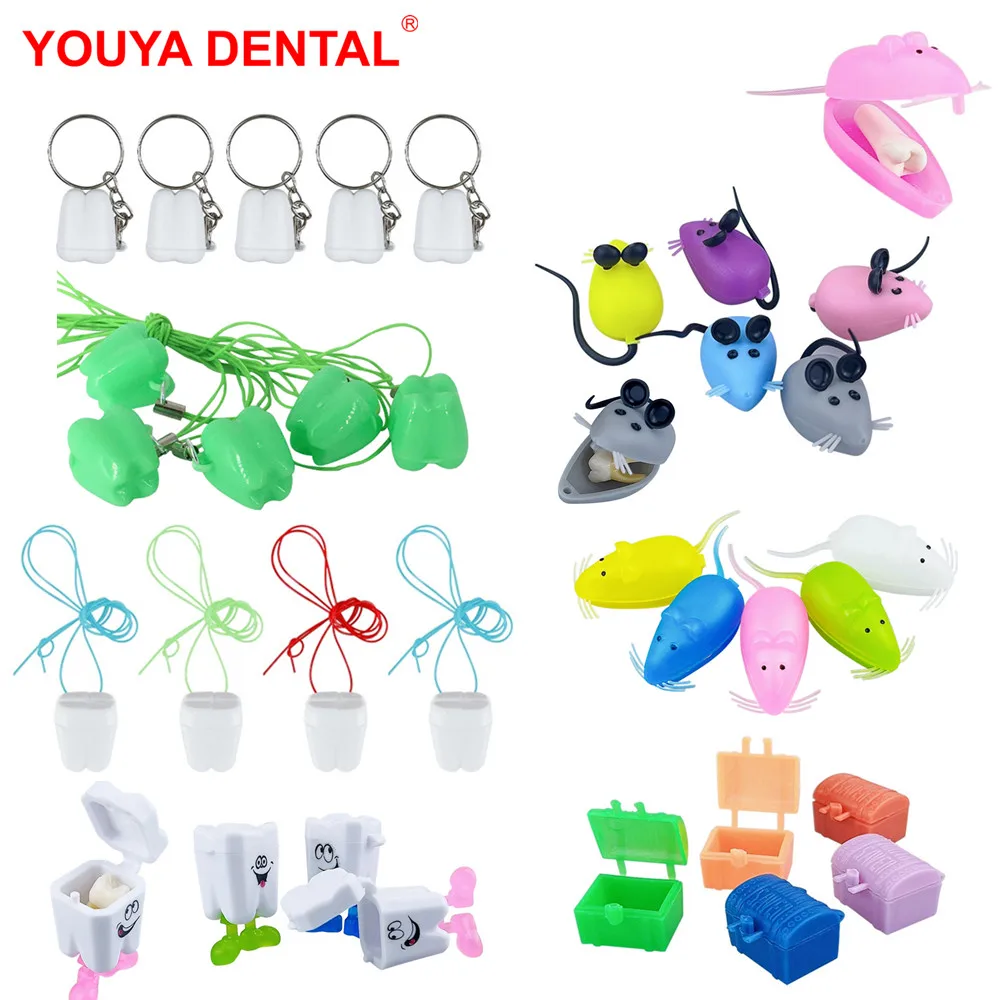 50 Stuks Dental Tanden Opbergdoos Muis/Tand Vorm Baby Tand Doos Kids Tanden Melktanden Case voor Jongens Meisjes _ - AliExpress Mobile