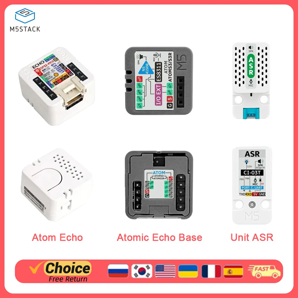 บอร์ดควบคุมบ้านอัจฉริยะ ESP32 ลำโพงสั่งเสียง