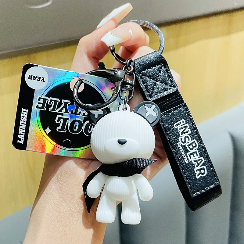 

XM-funny Creative superhero cartoon key chain exquisite key chain bag pendant creative small gift personalized jewelry