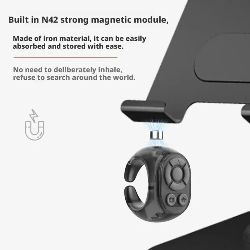 지능형 링 블루투스 리모컨 다기능 페이지 터너 스크롤러 카메라 셔터 IOS 및 안드로이드와 호환 가능