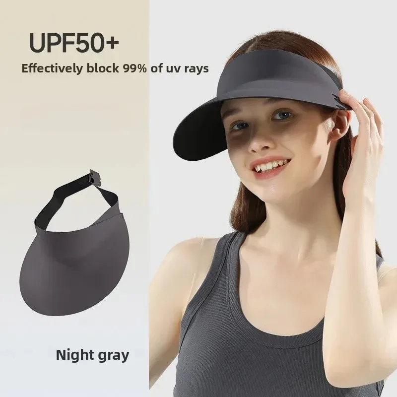 Outdoor Women's Sun Hat Seamless One-Piece UV Protection Hat Lace Net Cap Fashionable Summer Hat Breathable Capacious Design