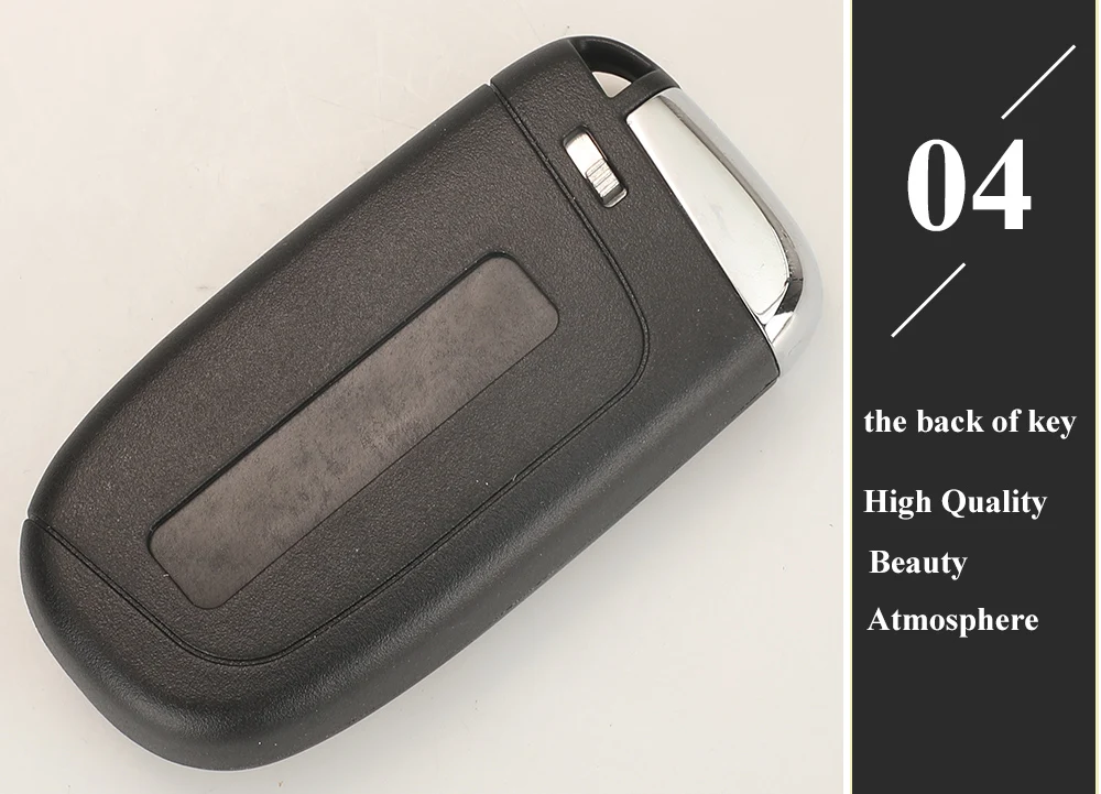 Keyforkess 10pcs SIP22 2/3/4/5 pulsanti guscio chiave Auto a distanza per Jeep Renegade Compass Auto SUV Smart Keyless Entry Fob Case - Sdf8a760f5ef4416fb31951ba9a0f4cf8U