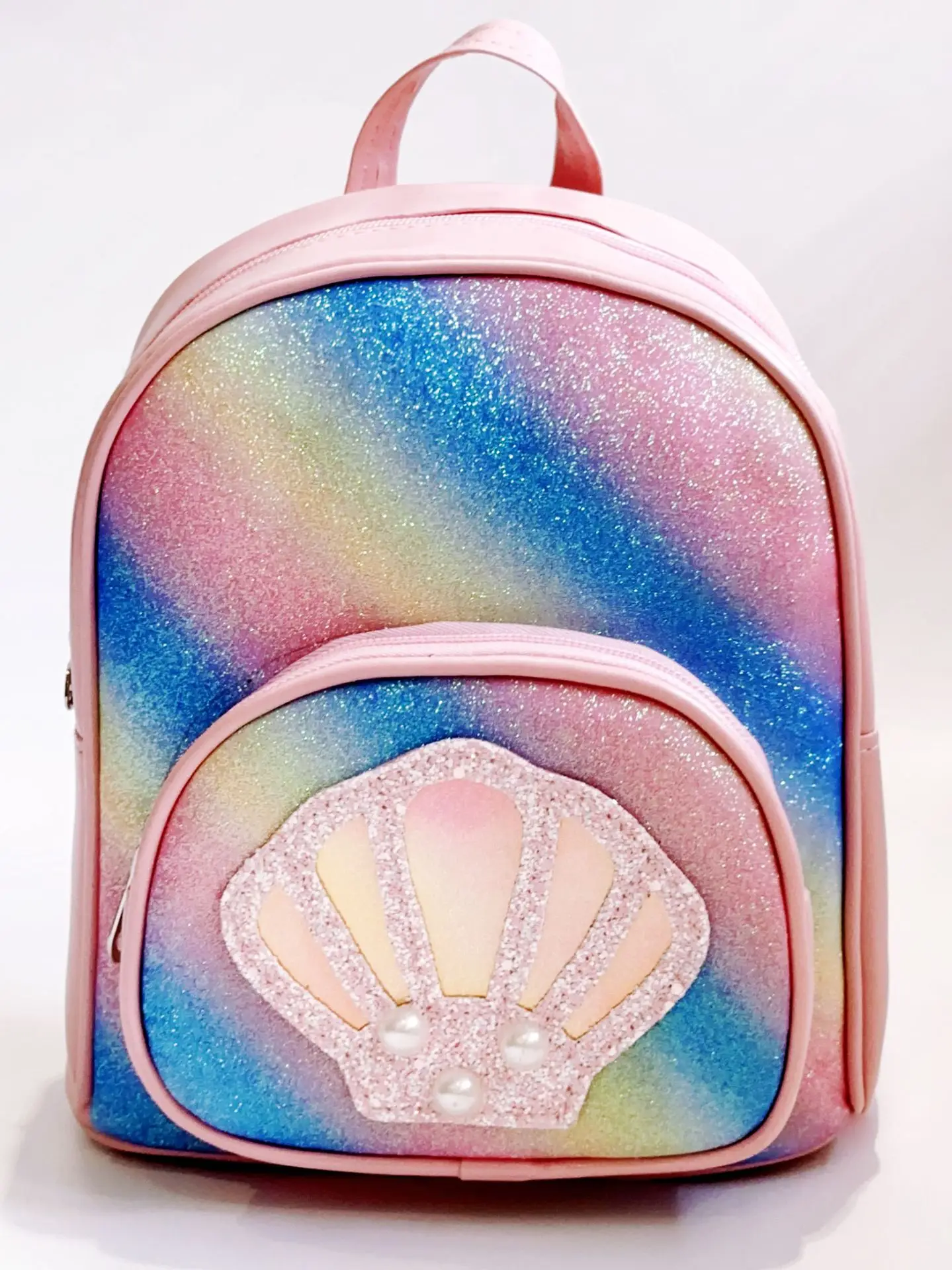 PU Shell Backpack Girl Cute Cartoon Personalized Kindergarten Schoolbag Children's Gift Trend Backpack 4
