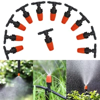 Fog Nozzles Irrigation Kit 5M-20M Garden Automatic Spray Misting Plant Watering System with 4/7 PE Hose and Connector 2