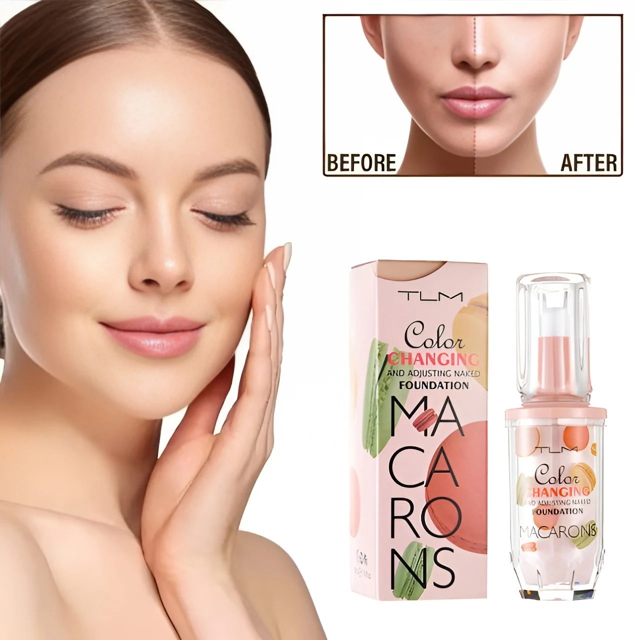 Tum Tlm Nuova Crema Isolante Base Per Il Viso Primer Per Il Trucco Crema Per Il Viso Con Controllo Dell'Olio Liquido Illumina Il Fondotinta A Lunga Du