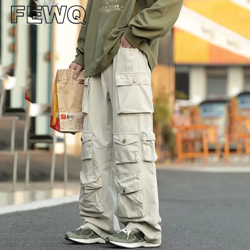 Snapped Cargomen's Cargo Pants - Y2k Hiphop Safari Style With Multi Pockets