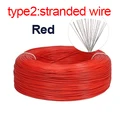 Red Stranded Wire