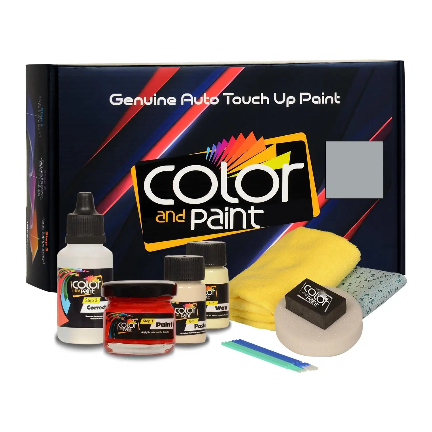 

Color and Paint compatible with Audi Automotive Touch Up Paint - GLETSCHERWEISS PERLEFFEKT - LS9R - Basic Care