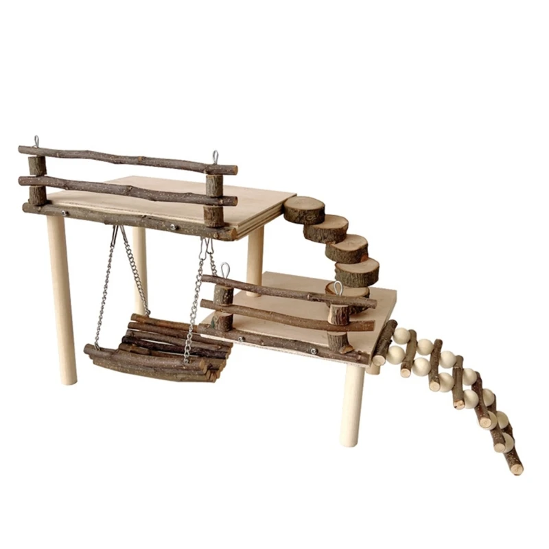 

Hamster Swing Toy Combine Exercise and Play Combo Providing Entertainment