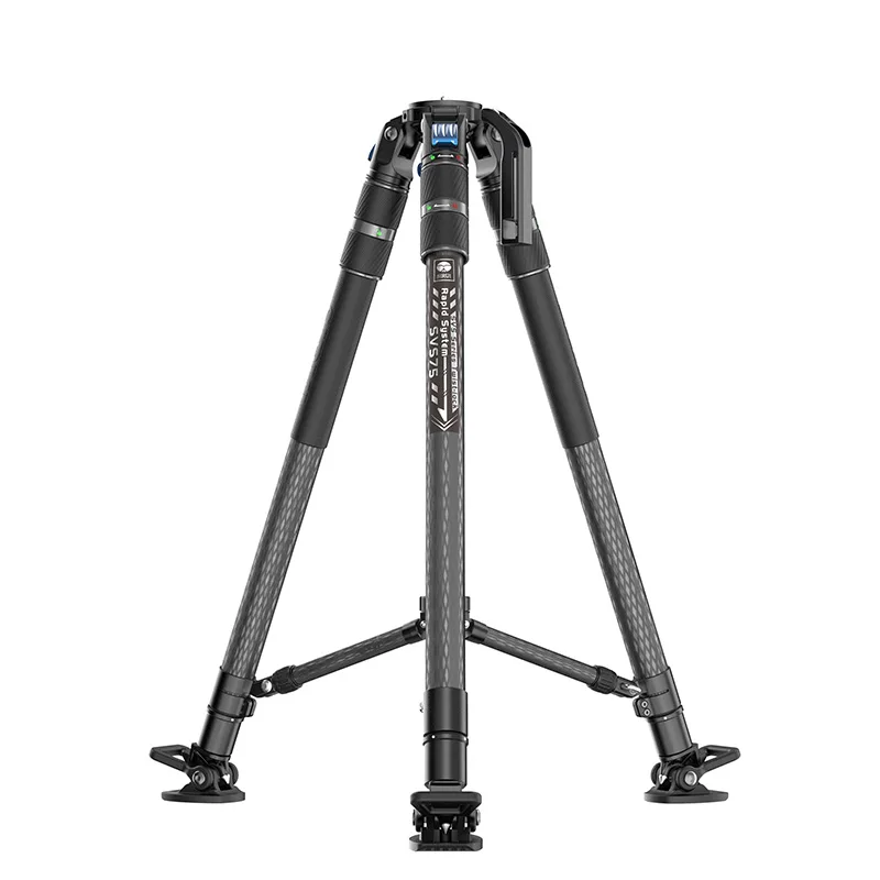 시루이 SVS75 래피드 시스템 원스텝 높이 조절 카본 파이버 삼각대, 야외 촬영에 적합한 가볍고 안정적인 삼각대