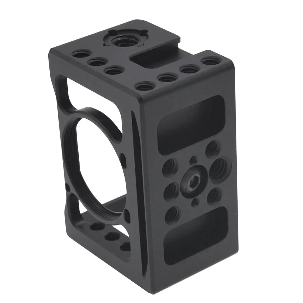Camera Protective Cage Case Mount Cover Fits for RX0 II, Black