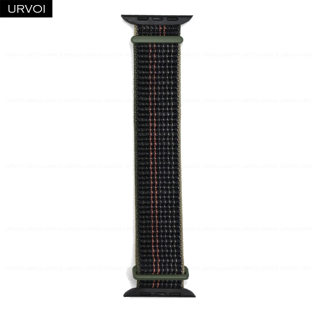 URVOI Premium Nylon Sport Loop Wristband with Hook & Loop Closure