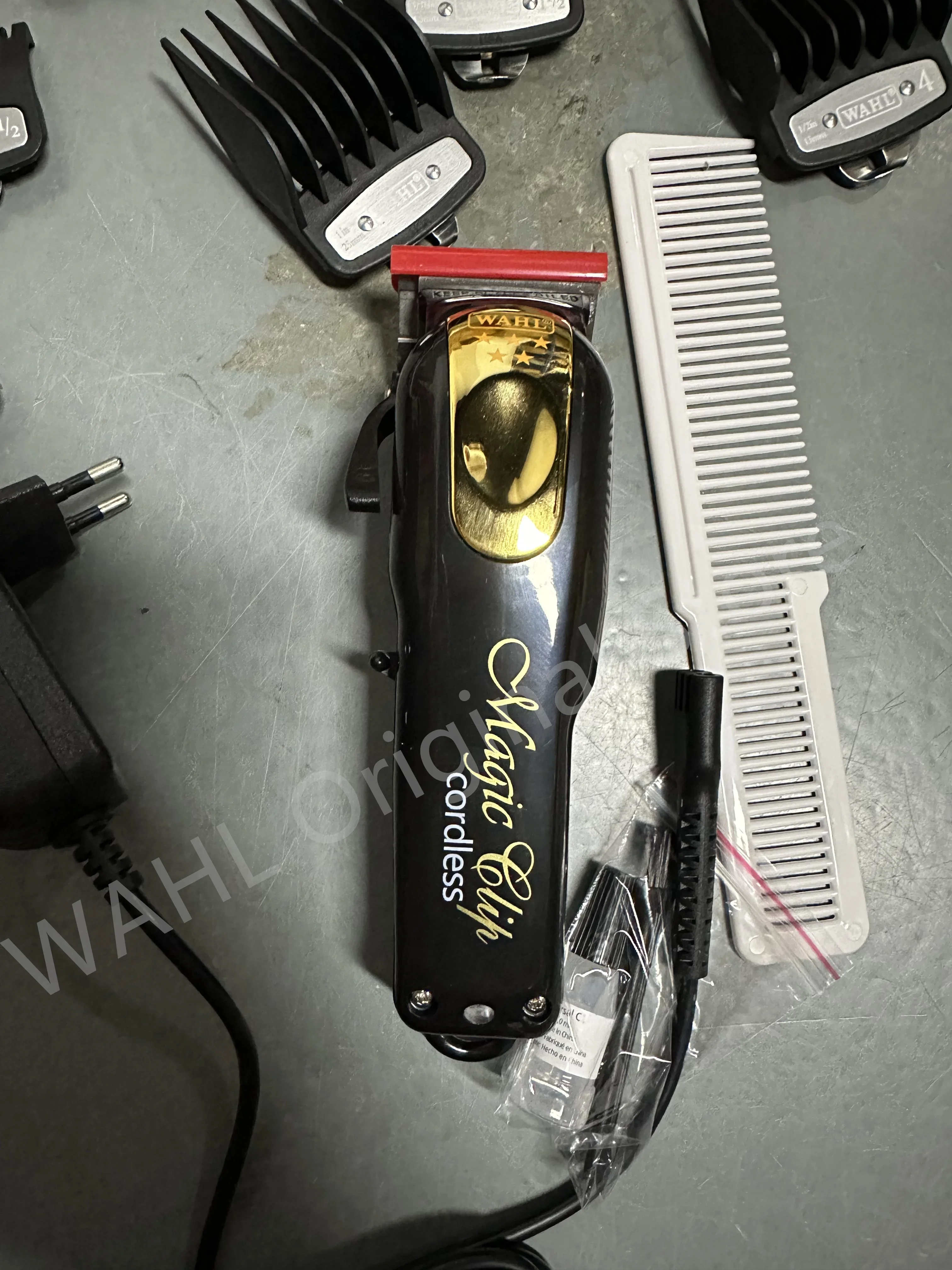 Wahl 8148 매직 클립 남성용 전문 헤어 클리퍼, 전기 무선 트리머, 이발사 커팅 머신, 정품